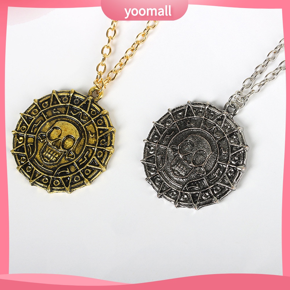 Vòng cổ Mặt Đầu Lâu Cướp Biển Caribbean Sáng Tạo