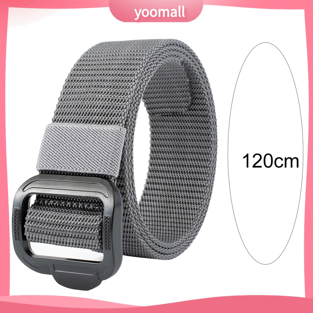 Thắt Lưng Nylon Bện Sợi Nylon Co Giãn Thoải Mái Màu Sắc Đơn Giản Dành Cho Nam