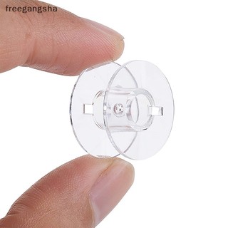 [FREG] 40Pcs Transparent Sewing Machine Spools Home Plastic Empty Spool Bobbins Sewing Tool Accessories Universal Threads Bobbin FDH