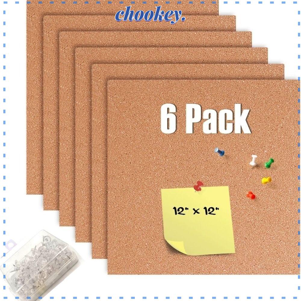 CHOOKEY Bảng Nút Bần Không Khung Dùng Trang Trí Nhà Cửa / Văn Phòng