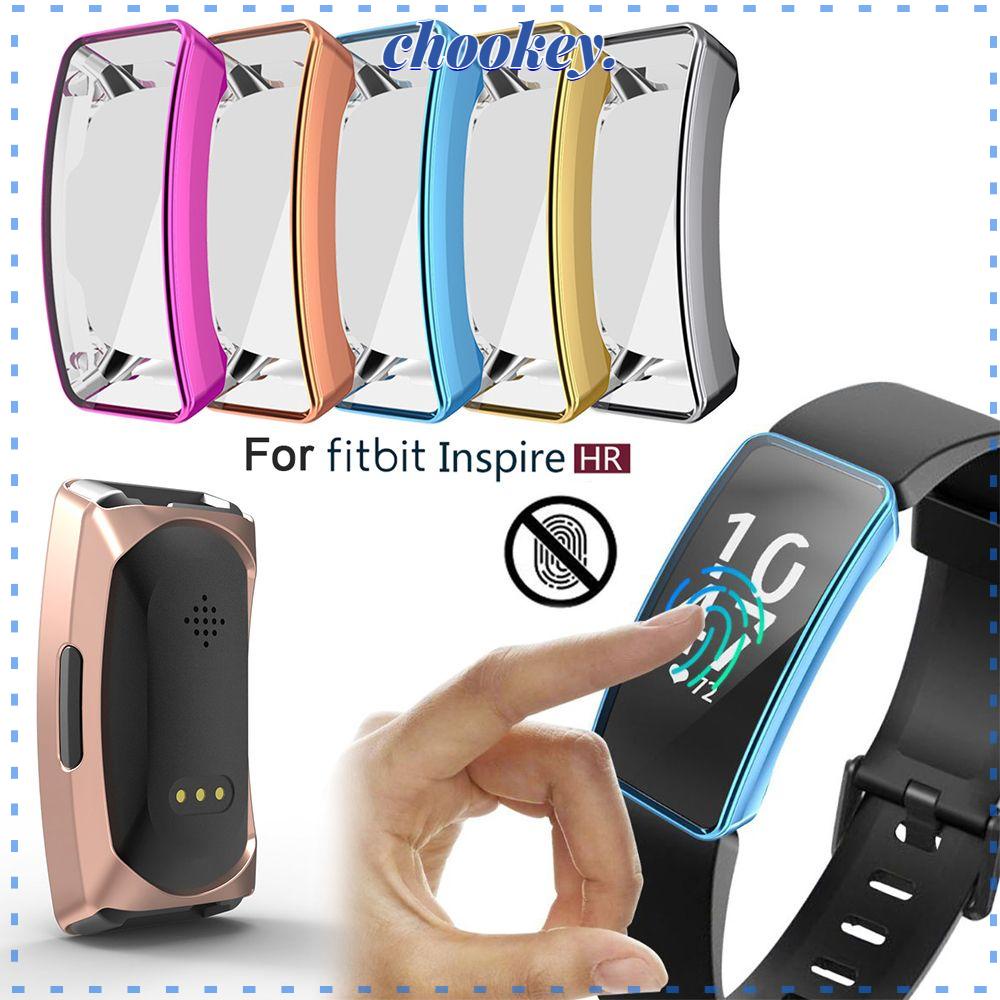 CHOOKEY Ốp TPU Trong Suốt BảO Vệ Cho ĐồNg Hồ Fitbit Inspire &amp; HR
