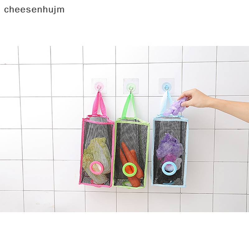 Giá Treo Túi Rác Bằng Nhựa Gắn Tường Tiện Dụng Cho Nhà Bếp