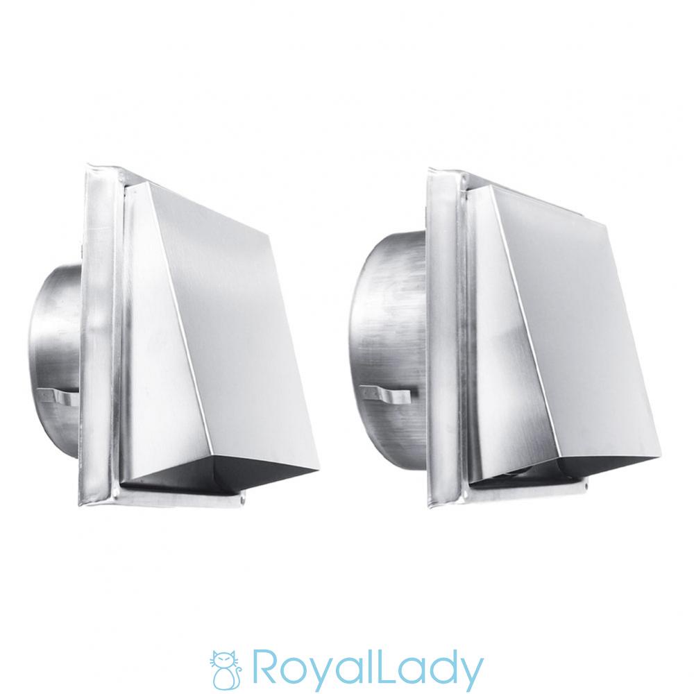 Nắp Đậy Lỗ Thông Gió Bằng Thép 304 Chống Thấm Nước 125 150mm Chuyên Dụng