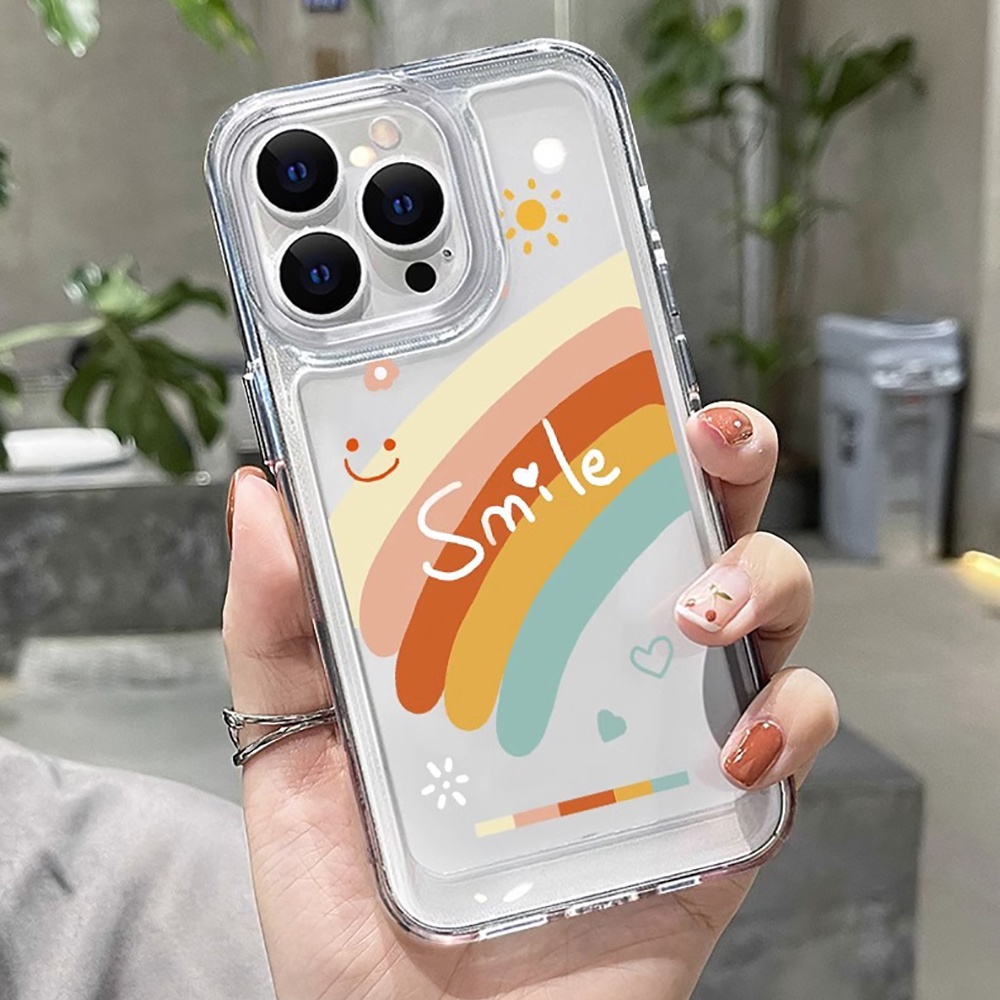 Ốp Điện Thoại TPU Mềm Chống Sốc Chống Bụi Bẩn Họa Tiết Graffiti Cho IPhone 14 13 12 11 Pro Max X XR 8 7 Plus