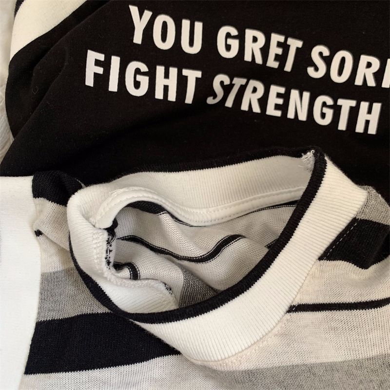 Áo Thun Giả Hai Lớp Tay Ngắn Kẻ Sọc In Hình Mickey Phong Cách Nhật Bản Thời Trang Mùa Hè Hàng Mới Dành Cho Bé Trai Bé Gái