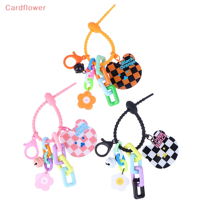 Móc Chìa Khóa Có Gương Trang Trí Hình Gấu Dễ Thương