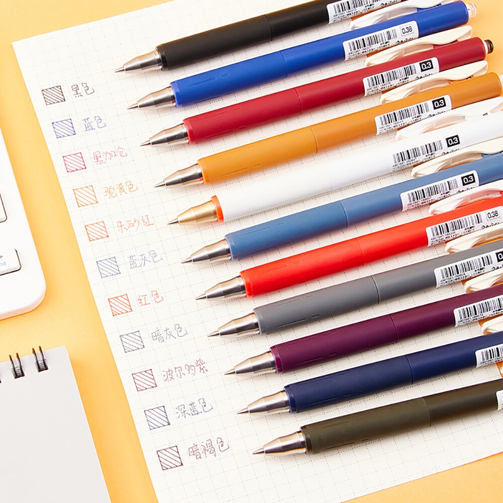 Bút Mực Gel SARASA NANO JJH72 Ngòi 0.38mm Nhiều Màu Sắc Tiện Dụng Cho Học Sinh DIY