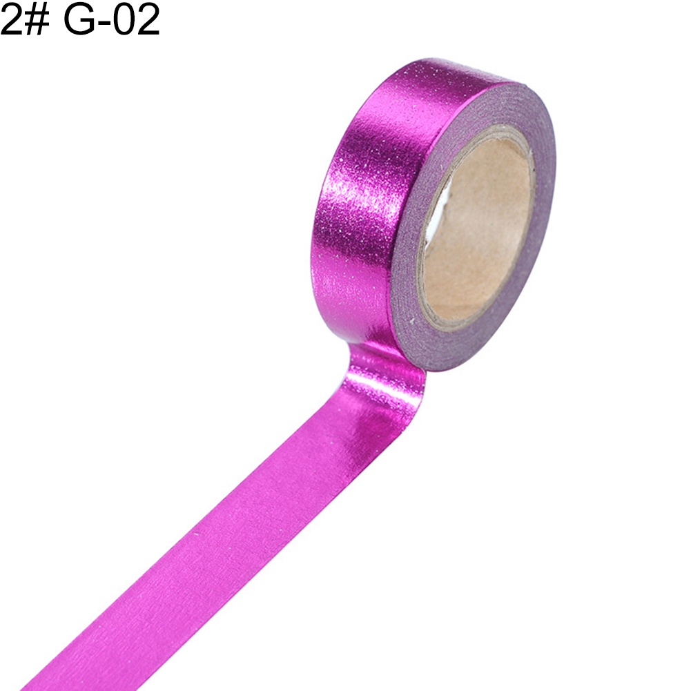 Cuộn Băng Lá Vàng 10mx15mm Chuyên Dụng Cho Trang Trí Sổ