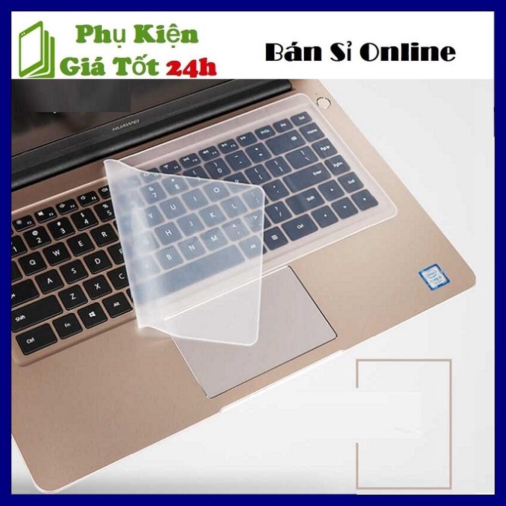 ⚡ Tấm  Phủ Bàn Phím Silicon Cho Laptop 15, 14 Inches Chống Bụi, Chất Lỏng Cực Tốt - Miếng Dán Bảo Vệ Bàn