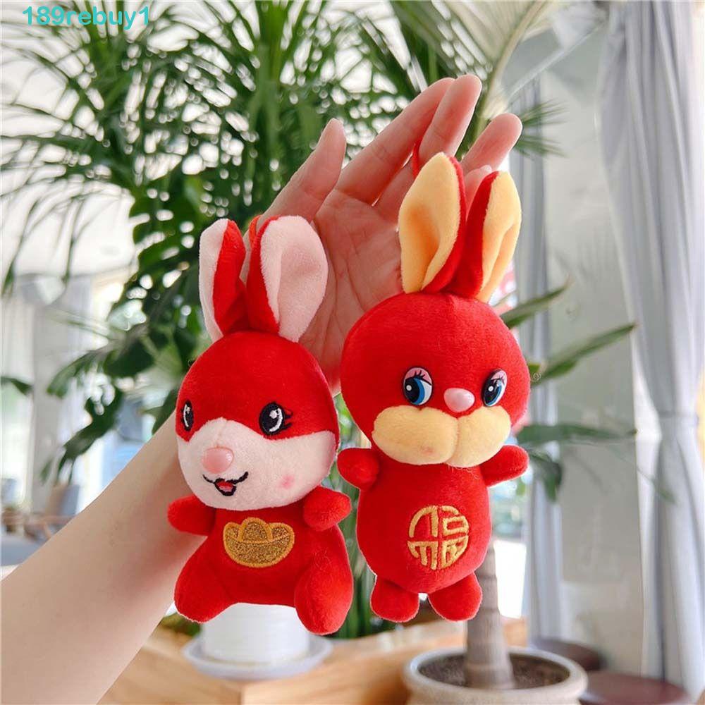 Thỏ Nhồi Bông Cotton Phong Cách Trung Hoa Dễ Thương Mừng Năm Mới 1