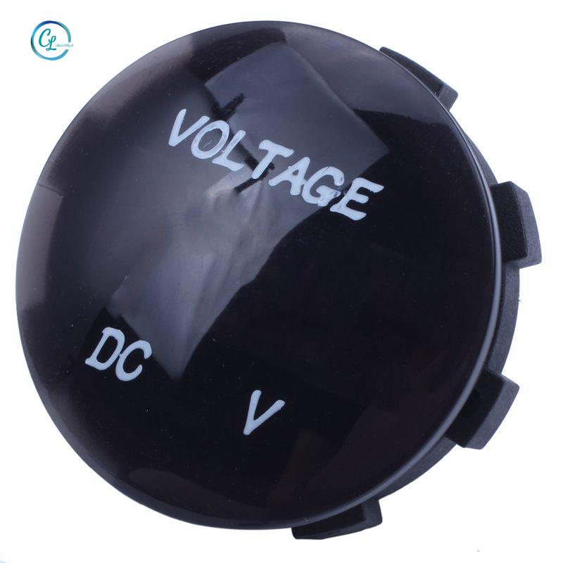 Vôn Kế LED Kỹ Thuật Số 5V-25V DC Chống Thấm Nước Cho Xe Hơi Xe Máy
