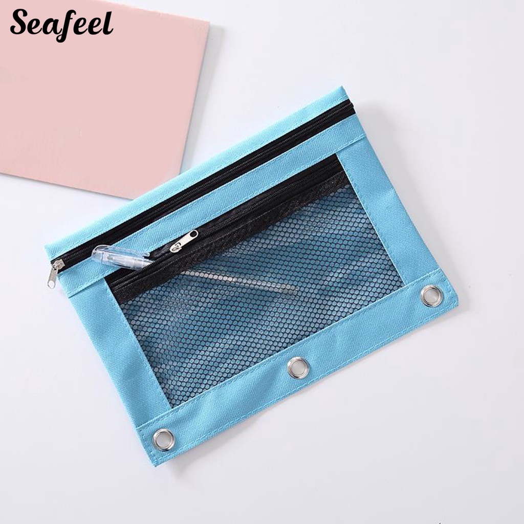 Túi Đựng Bút Chì 3 Ngăn Sức Chứa Lớn Có Thể Gập Lại Tiện Dụng