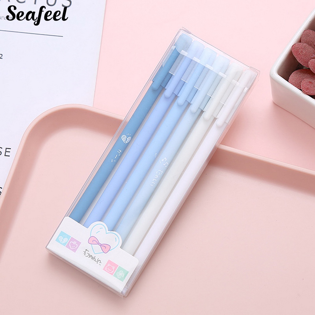 Set 6 Bút Bi Ngòi 0.5mm Có Thể Thay Thế Cho Văn Phòng