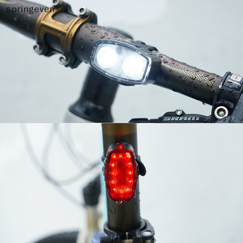 Bộ Đèn Led Gắn Đuôi Xe Đạp Có Thể Sạc Lại Bằng Cổng USB