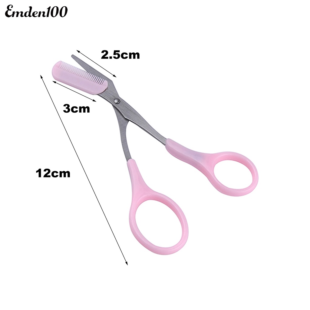 Kéo Tỉa Lông Mày Emden Bằng Nhựa Tiện Lợi