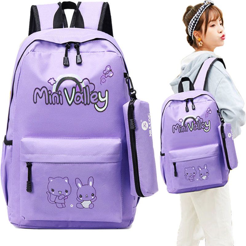 Ba Lô Học Sinh Phong Cách Hàn Quốc Dễ Thương