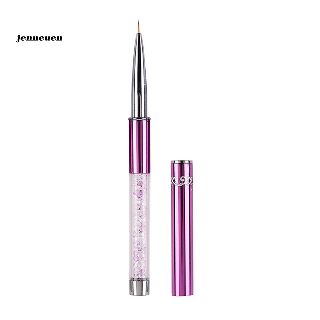 Jen Bút Vẽ Móng Nghệ Thuật Nhỏ Gọn Họa Tiết Chấm Bi Kẻ Sọc Sử Dụng Tại Nhà Kèm Vỏ Bọc