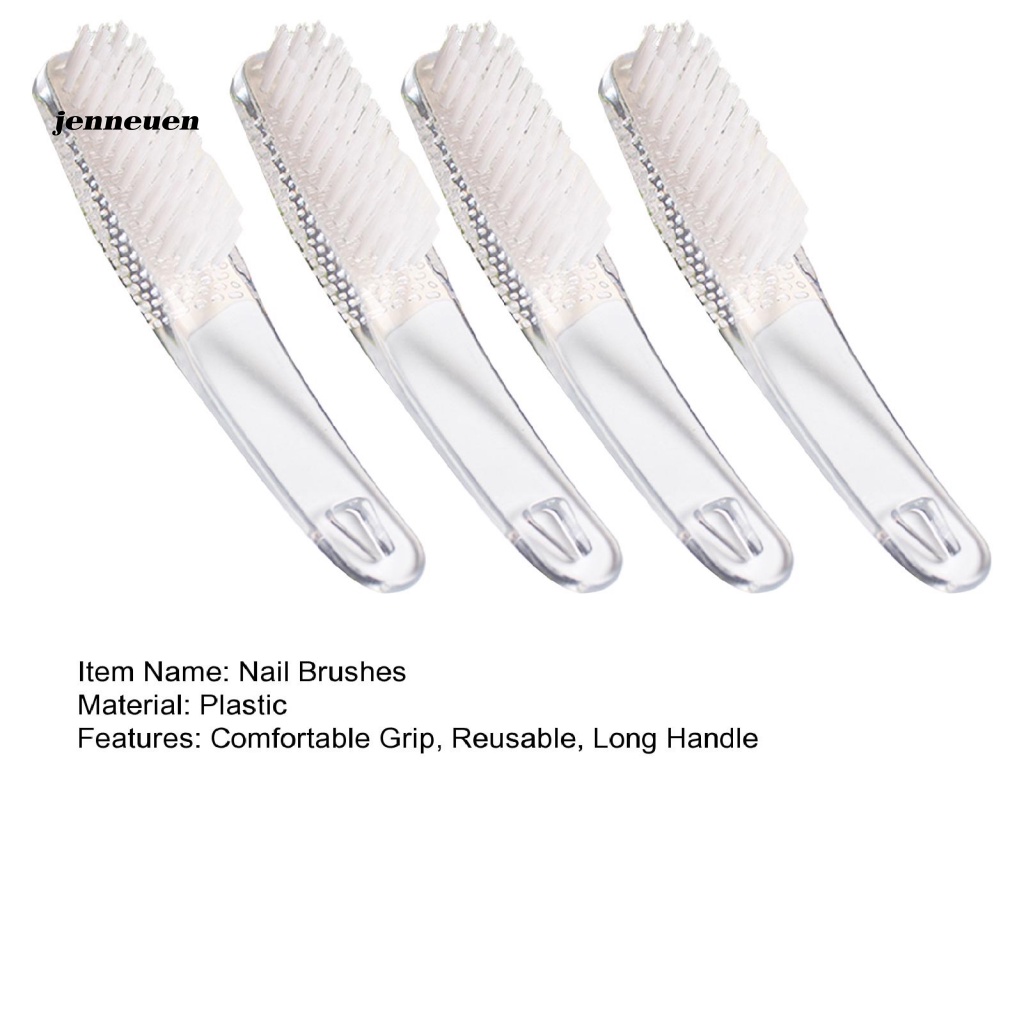 Set 4 Cọ Trang Điểm Móng Tay Cầm Dài Gọn Nhẹ