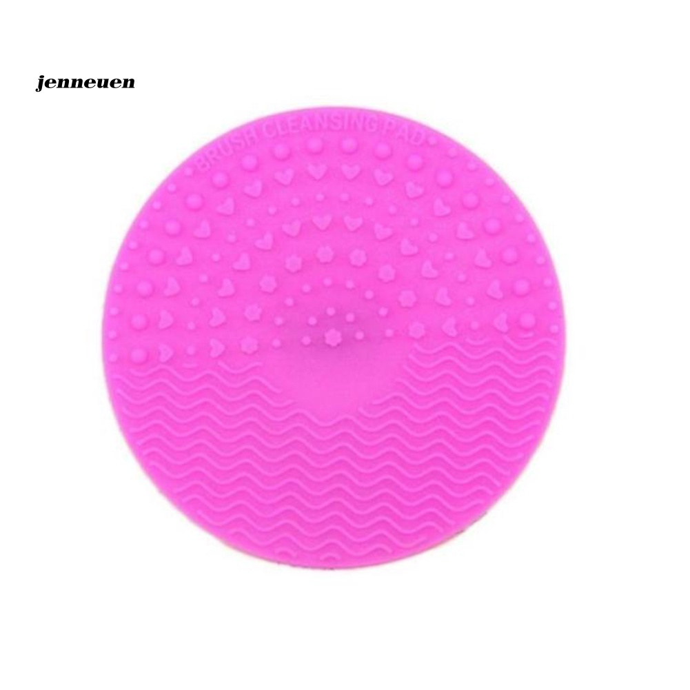 Miếng Rửa Cọ Trang Điểm Hình Tròn Tiện Dụng