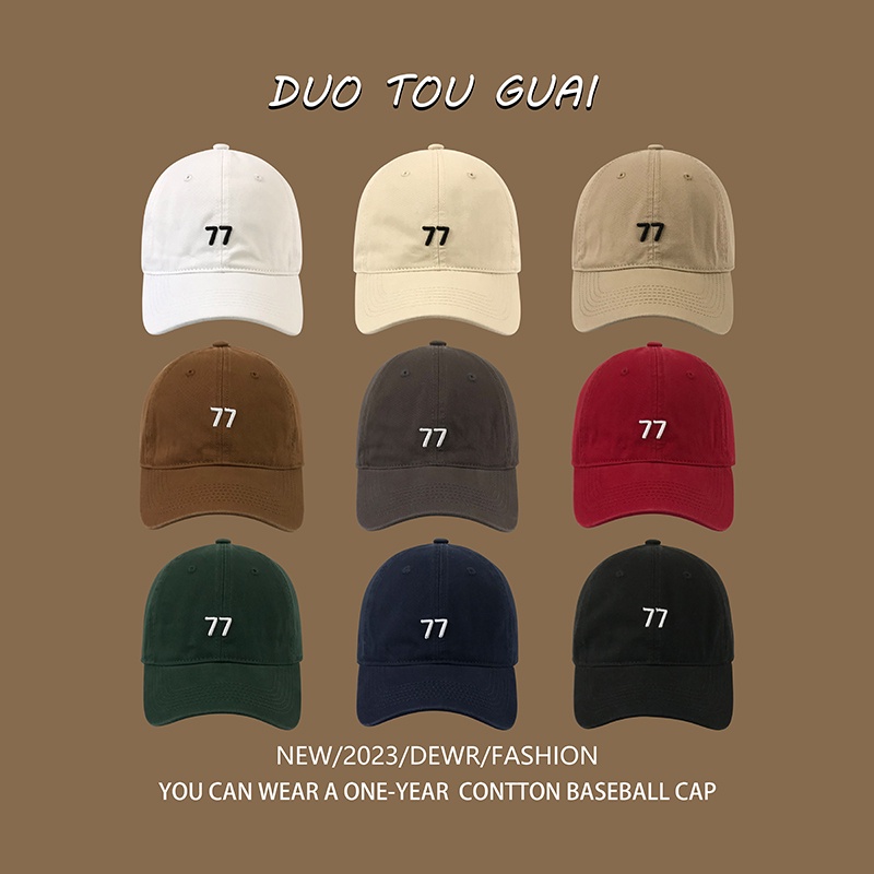 Mũ Lưỡi Trai Mềm In Chữ Phong Cách Hàn Quốc Thời Trang Mùa Hè Cho Nữ