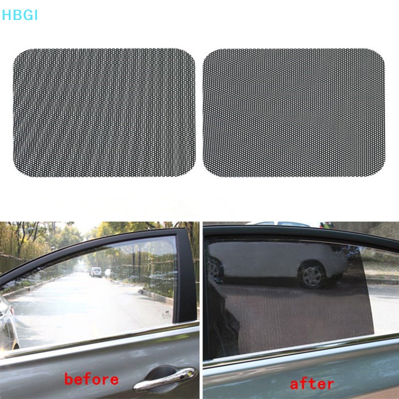Hbgi> 2 miếng dán xe ô tô tự làm 42x38cm tấm che nắng che cửa sổ chống nắng nóng