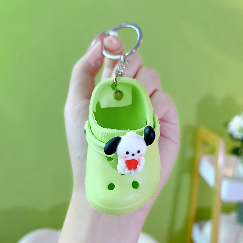 Móc Khóa Hình Dép Lê Mini Dễ Thương Độc Đáo Thời Trang Cho Cặp Đôi