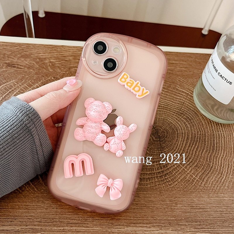 Ốp Điện Thoại Mềm Đính Nơ Gấu Bông Dễ Thương Cho OPPO Reno10 Pro + Plus 5G Reno 10 Reno10Pro + OPPO A78 NFC 4G 2023