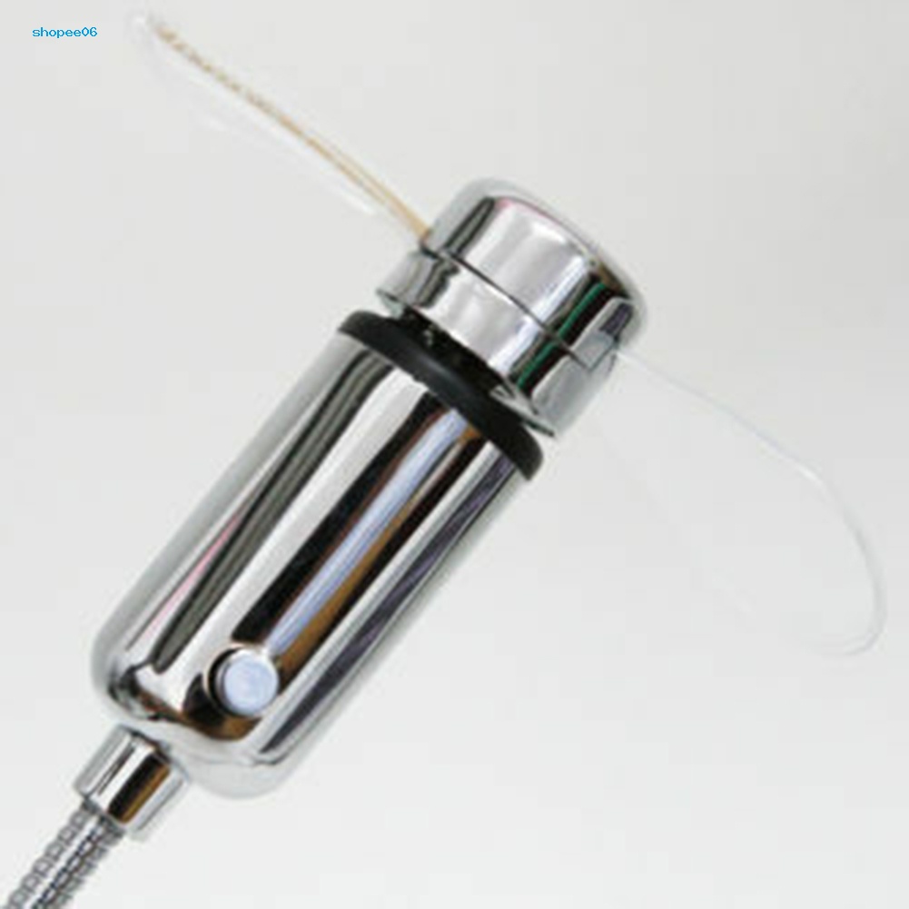 Quạt Làm Mát Mini USB Có Đèn LED Hiển Thị Thời Gian Thực Tế