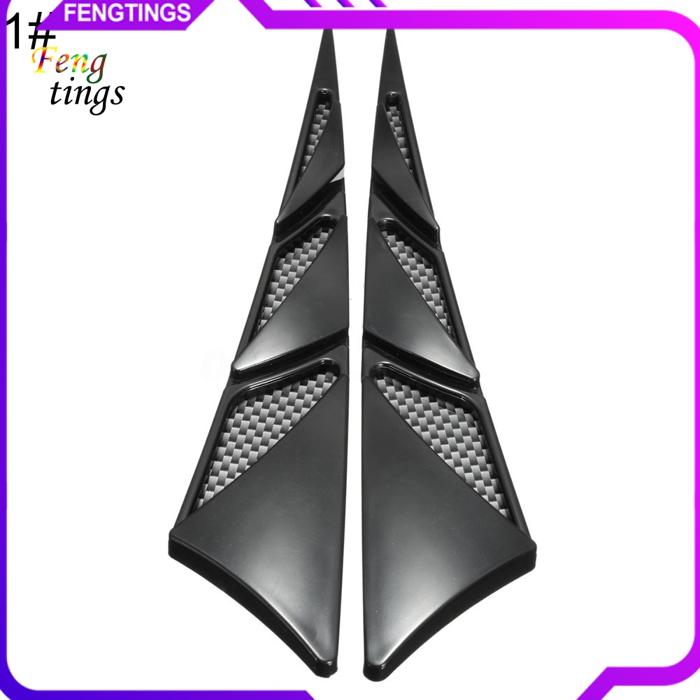 Bộ 2 Miếng Dán Trang Trí Lỗ Thông Gió Xe Hơi Độc Đáo