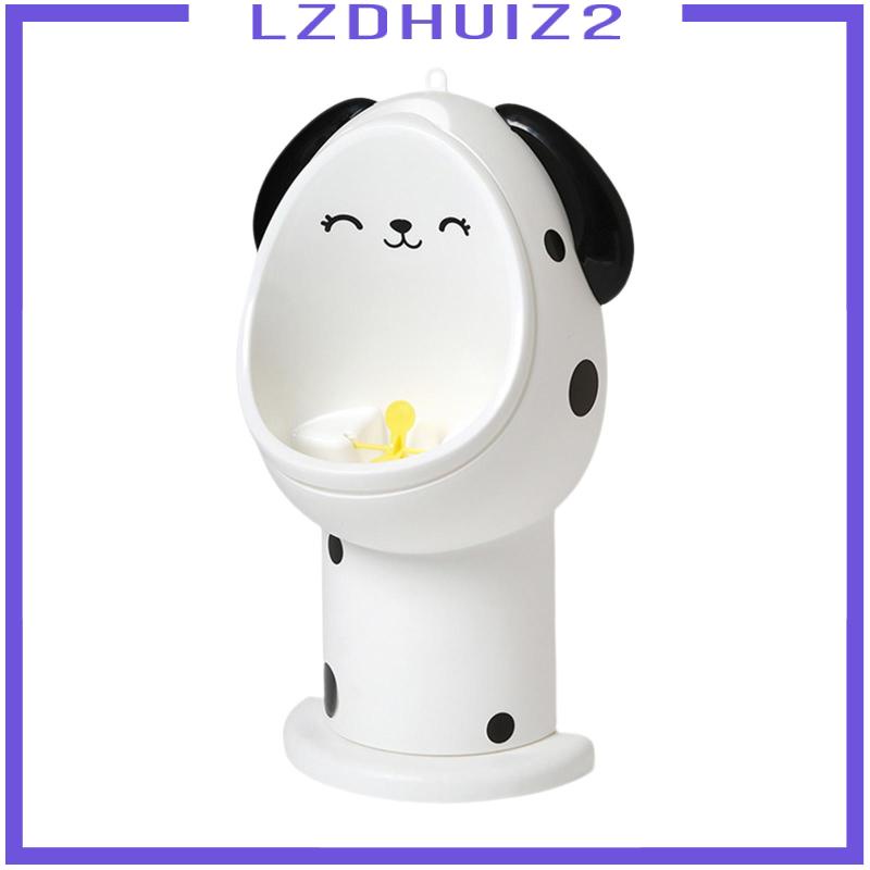 Bô Đi Tiểu Đứng Gắn Tường Họa Tiết Hoạt Hình Dễ Thương Có Thể Điều Chỉnh Chiều Cao Cho Bé