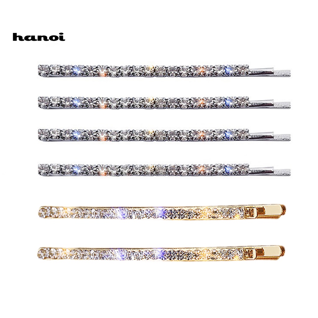 Set 2 / 4 Kẹp Tóc Đính Đá Thời Trang Nữ