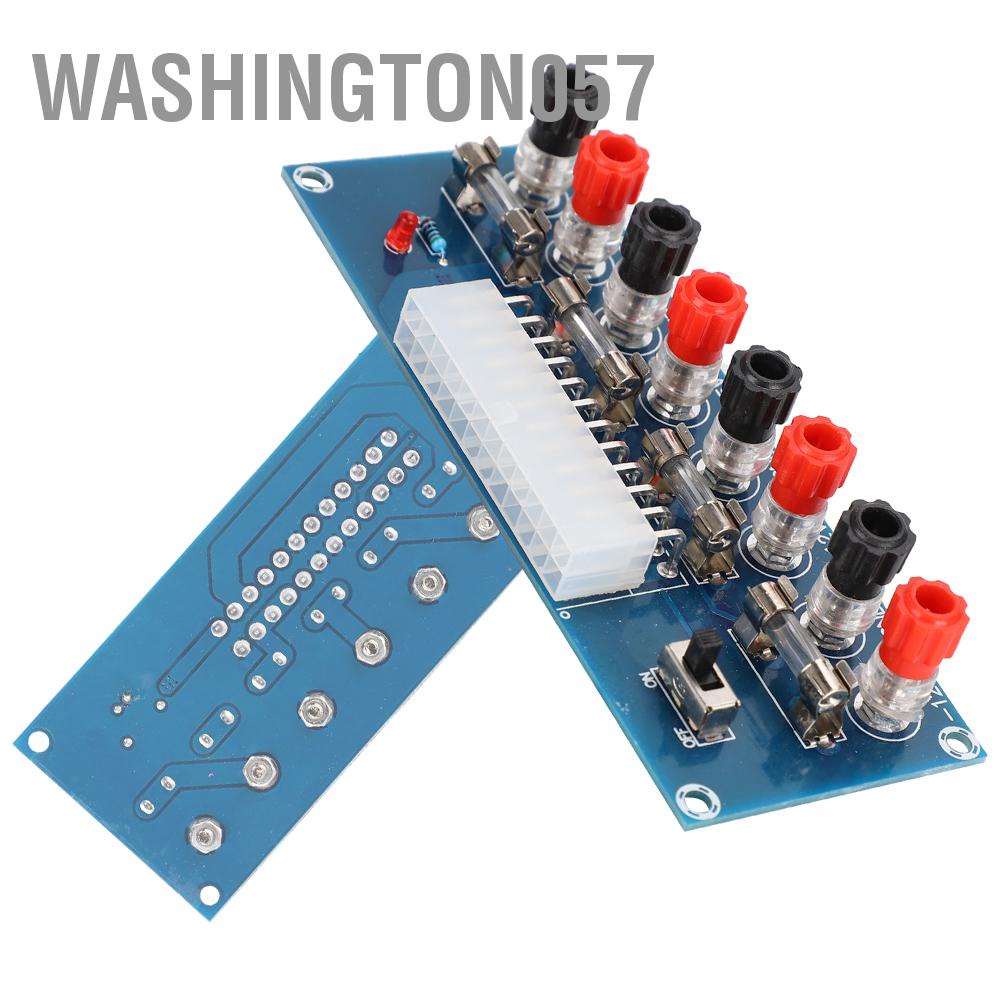 Washington057 XH-M229 Công tắc nguồn chỉ báo cổng ATX 24 chân cho các dự án điện toán Hệ thống nhúng