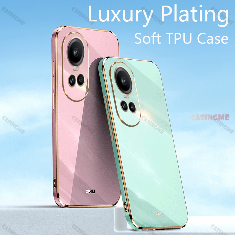 Ốp Điện Thoại Silicon Mềm Chống Sốc Cho Oppo Reno 10 5G 10Pro 2023 Reno 10 Reno10 Pro Reno10Pro 10Pro + + Plus 5G