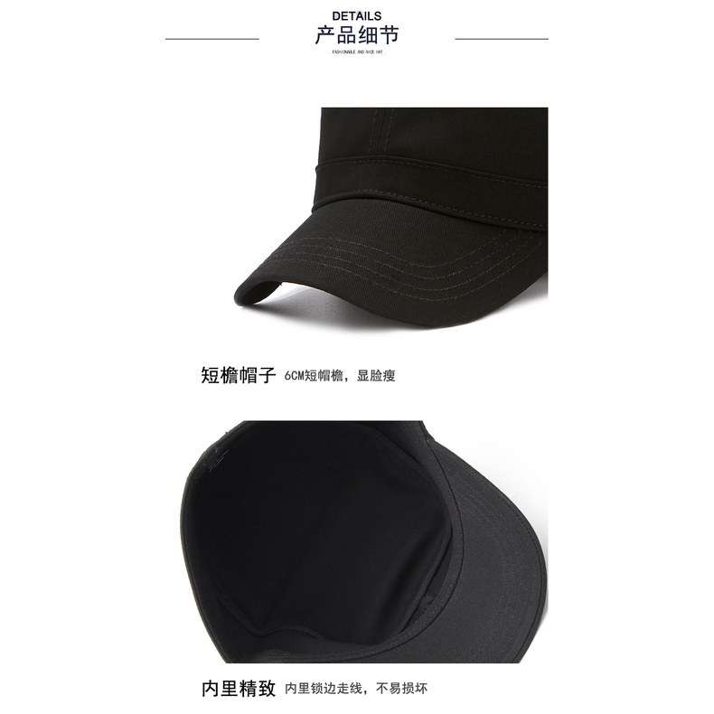 Mũ Lưỡi Trai cotton Thoáng Khí Thời Trang Mùa Hè