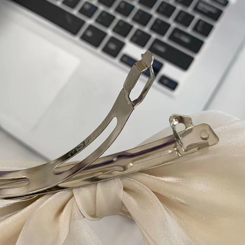 Kẹp Tóc Nơ Ruy Băng Phong Cách Hàn Quốc Thời Trang Mới