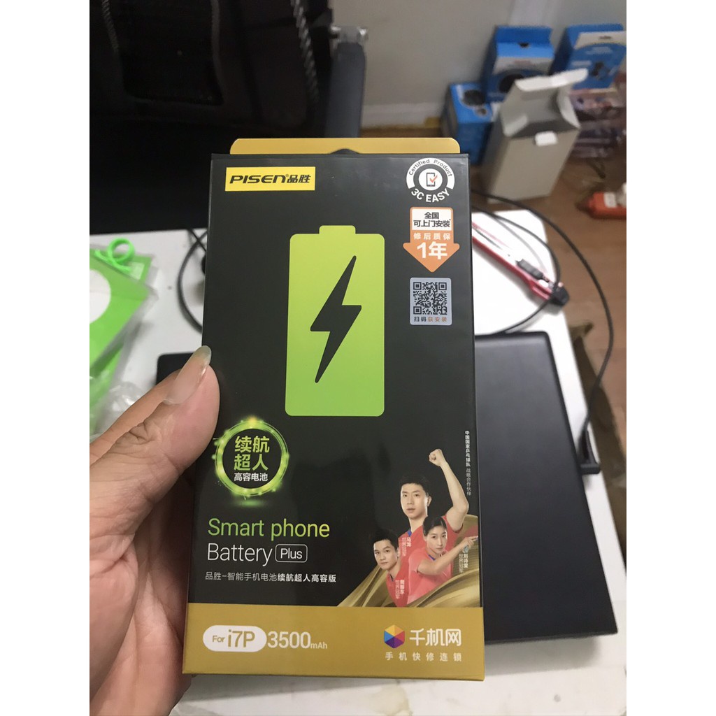 Pin thay thế dung lượng cao-siêu cao cho iphone 6/6s/6 Plus/6s Plus/IPhone 7/8/IPhone 7 plus/8 Plus - Chính hãng