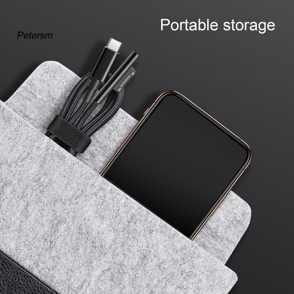 Dây Cáp Sạc Nhanh Từ Tính PP 65W 15V 4A Cho Laptop Microsoft Surface Pro 3 / 4 / 5 / 6 / Go / Book 1 / Book 2