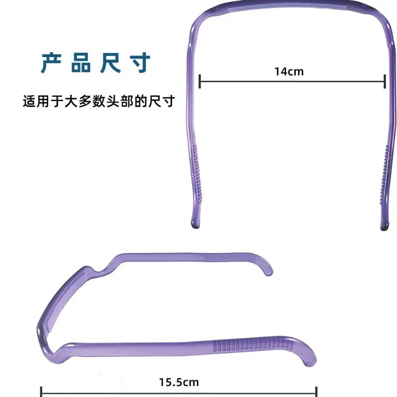 Bờm tóc Mới Băng Đô Cài Tóc Hình Vuông Dễ Phối Đồ Thời Trang