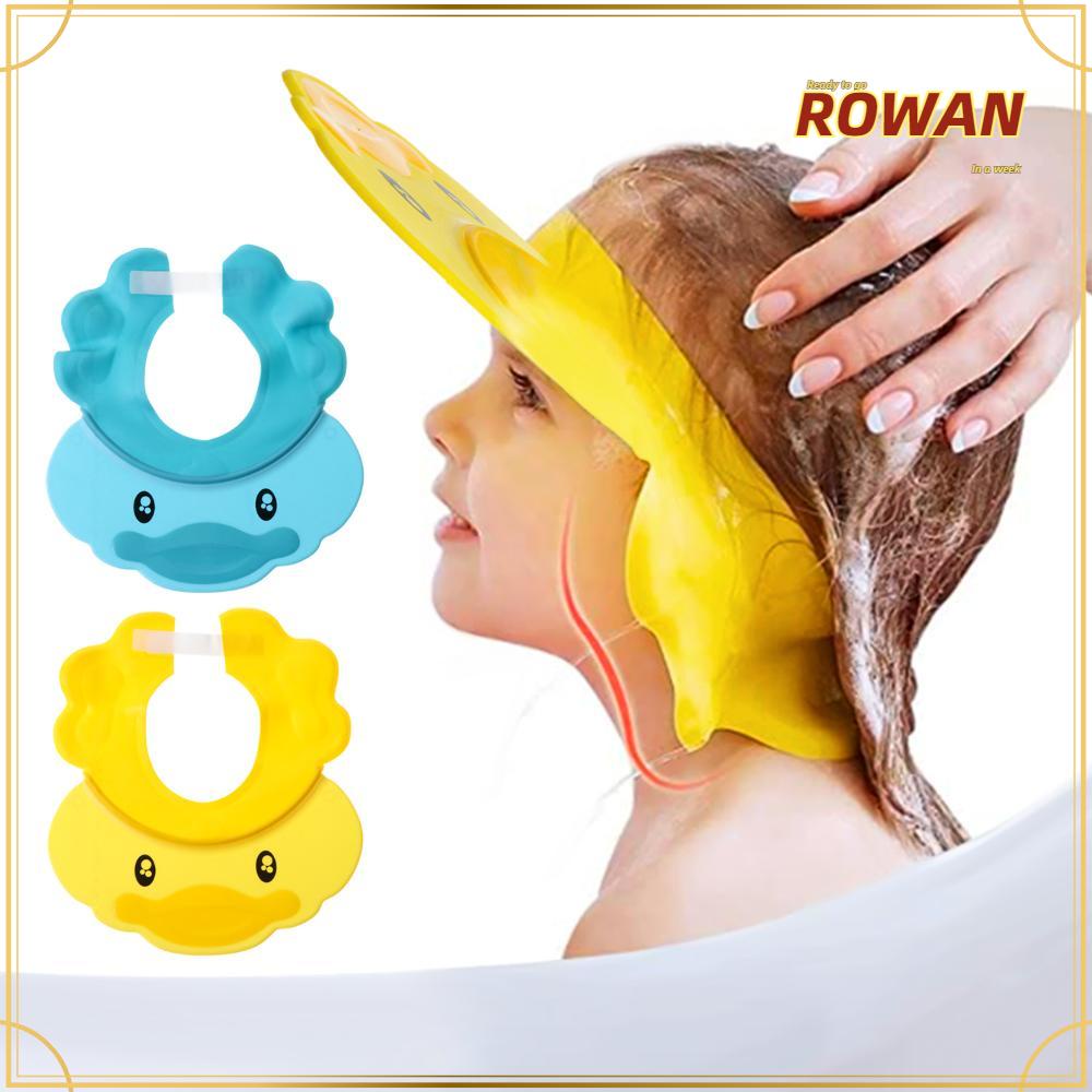 Mũ Gội Đầu Chắn Nước Khi Tắm Bằng Nhựa Điều Chỉnh Được Kích Thước Nhiều Màu Tùy Chọn Cho Bé