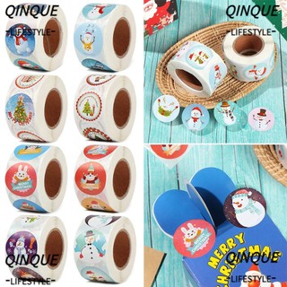 Cuộn 500 nhãn dán trang trí giáng sinh độc đáo
