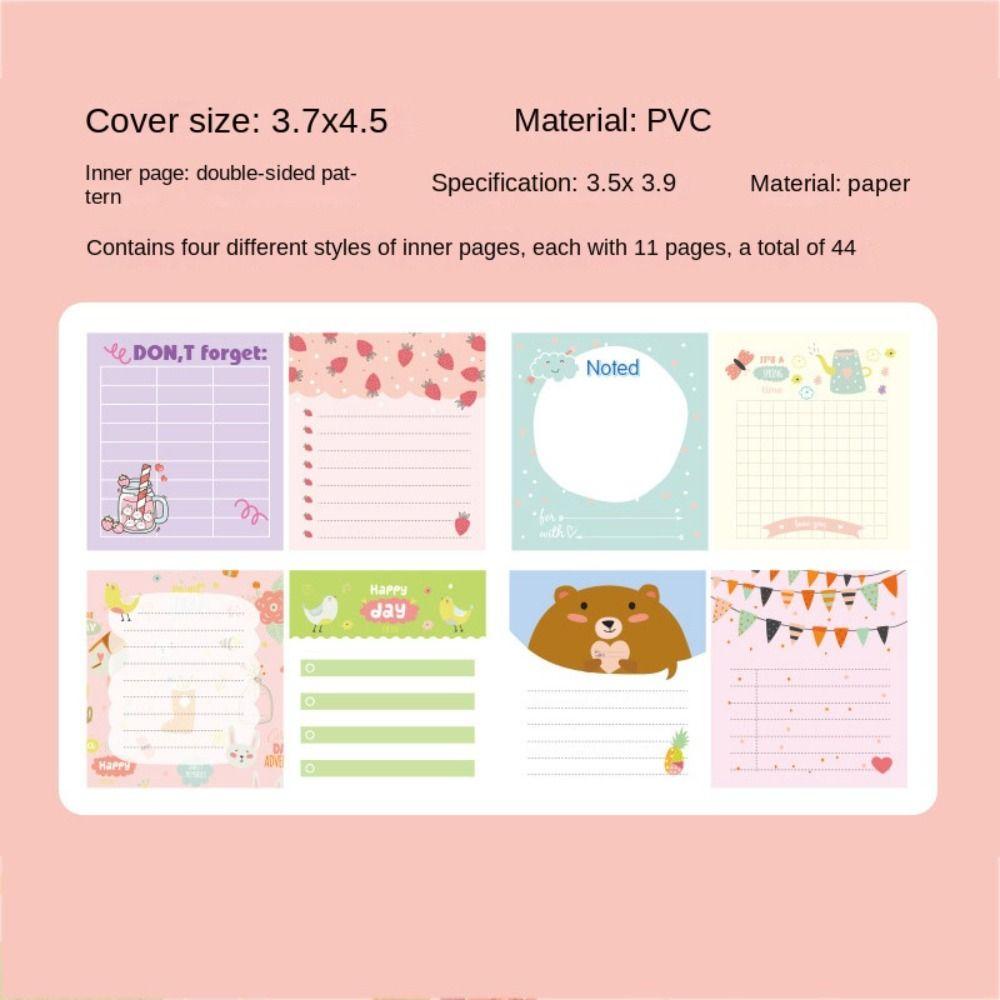 Rapph Sổ Tay mini Kèm Móc Khóa Hình Trái Cây Dễ Thương Dùng Làm Quà Tặng Cho Học Sinh diy