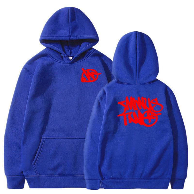 Áo hoodie Màu Trơn In Họa Tiết Bạc Hà Harajuku Thời Trang 2023 Y2K