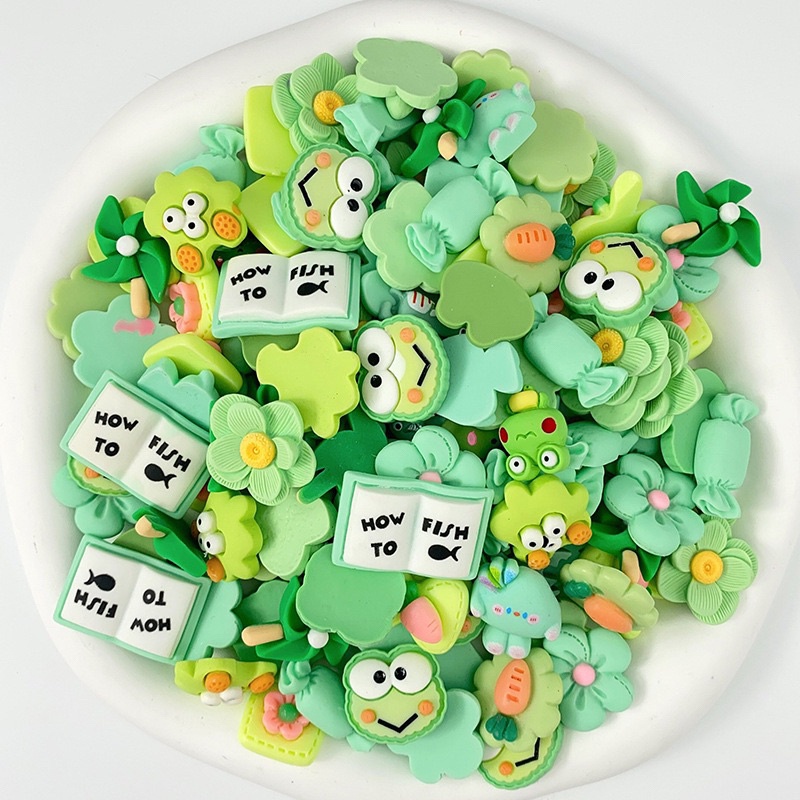 Combo 5-10 Charm Hoạt Hình, Charm Sanrio, Trộn Bóng - Nhám, Màu Tuỳ Chọn