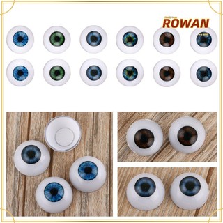 GOUPDO kiện mắt giả 20mm 22mm 24mm màu xanh nâu đen làm thú bông