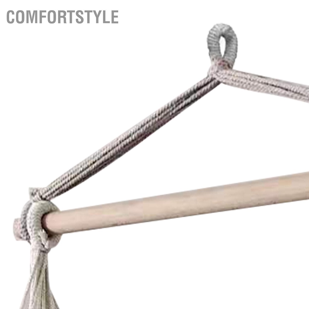 Comfortstyle Treo Dây Xích Đu Vải Dày Ký Túc Xá Ghế Ngoài Trời Nhà Phòng Ngủ Sân