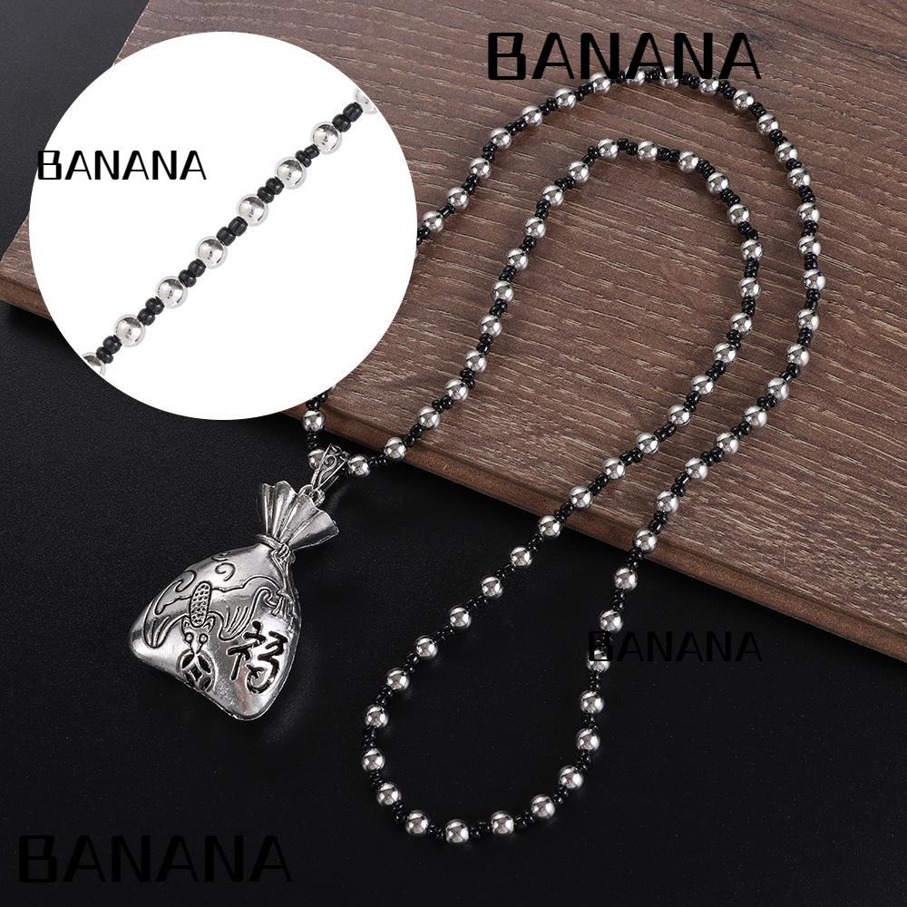 Vòng cổ Mặt Hình Quả Chuối 1 Phong Cách Tây Tạng Nepal Thời Trang Mới Dành Cho Nam Và Nữ