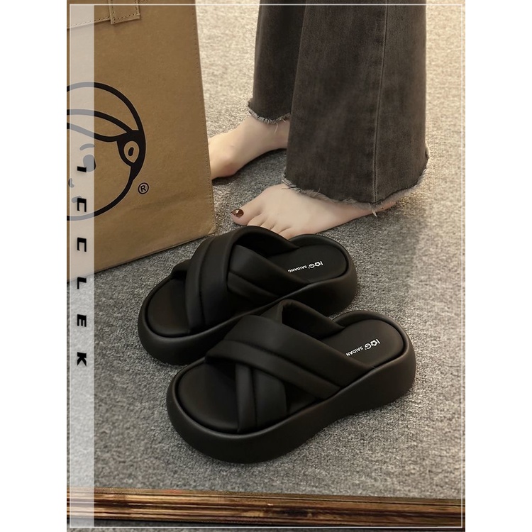 Dép nữ bánh mì ICCLEK thoải mái 32zHD072407