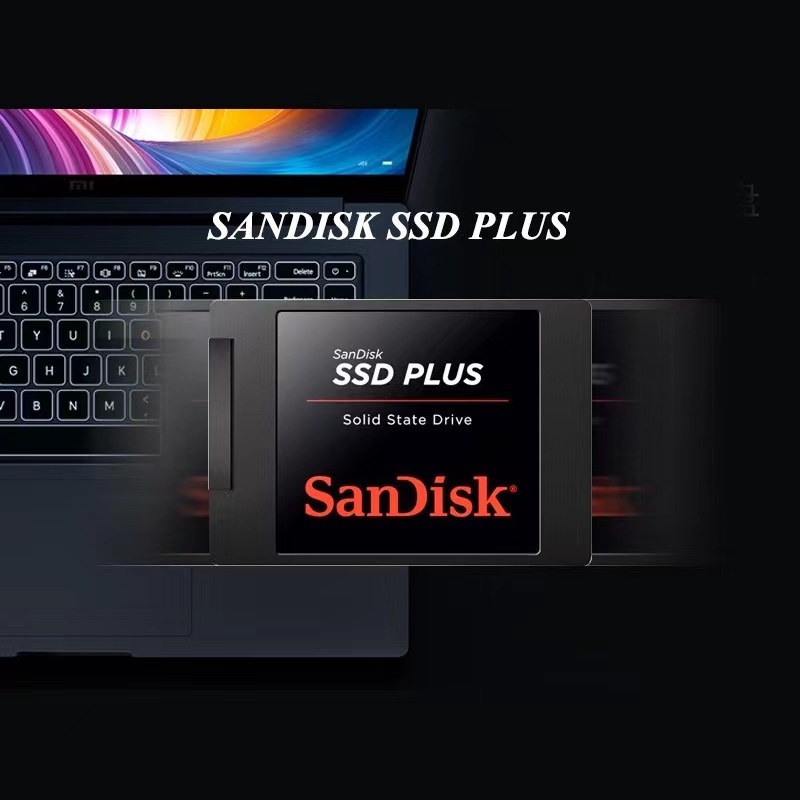 Máy Đọc Thẻ Nhớ sandisk ssd plus sata 535 mb / s 445mb 1t 960g 480g 2t Chất Lượng Cao
