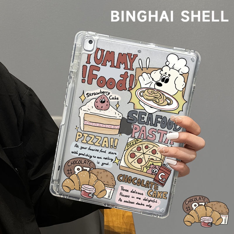 Ốp Máy Tính Bảng Tpu Gập Gọn Chống Rơi iPad Air 4 10.9 2021 Pro 11 10 2022 10.9 gen9 / 8 / 7 Gen 10.2 iPad gen5 / 6 / Air1 / 2 9.7 6 mini4 5 iPad