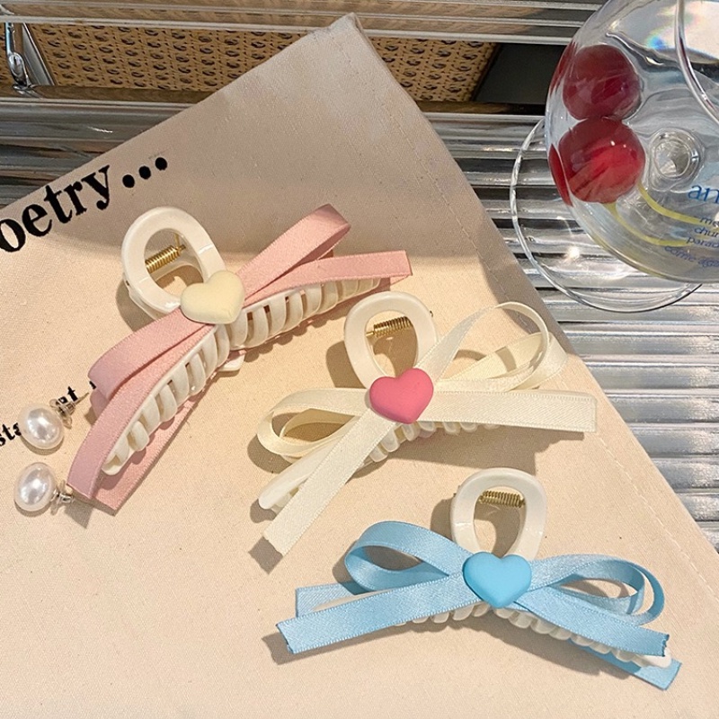 Kẹp Tóc Hình Nơ Phong Cách Mới Mùa Hè Dễ Thương Cho Nữ